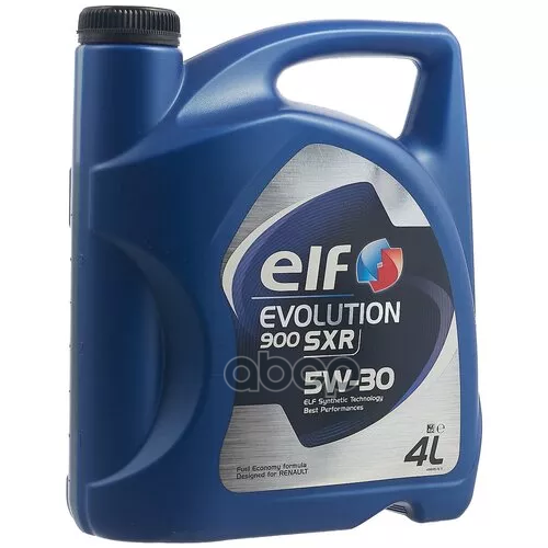 ELF Масло моторное синтетическое ELF EVOLUTION 900 SXR 5W-30 4л 216643