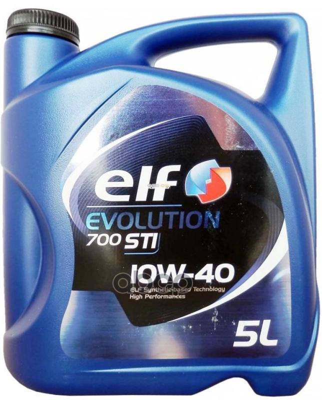 ELF Масло Моторное Elf Evolution 700 Sti 10W-40 Полусинтетическое 5 Л Ro196141