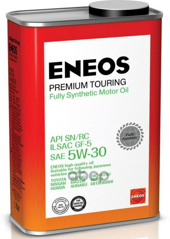 ENEOS Масло Моторное Синтетическое Eneos Premium Touring 5W-30 Sn 1Л