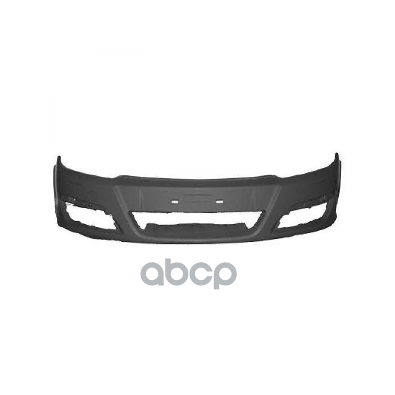 Бампер передний Opel Astra 04-07 (Под омыватели фар/ С отверстием под крюк/ 5D HBK/5D WGN) EUROBUMP арт. OPL07AS004T