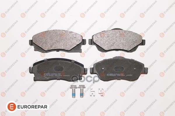 Колодки тормозные OPEL CORSA C 01>/TIGRA B 04> передн. EUROREPAR арт. 1617258180