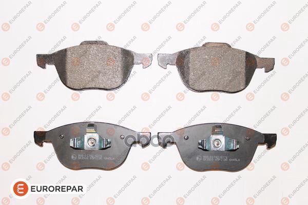 Колодки тормозные FORD FOCUS II/III/MAZDA 3 03 передн. EUROREPAR арт. 1617258480
