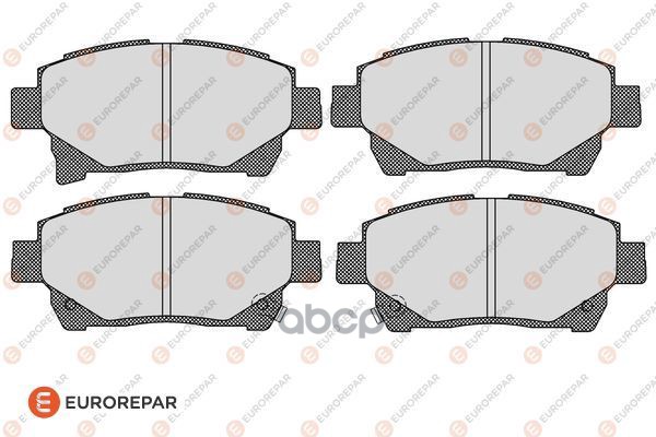 Колодки Тормозные Дисковые Toyota Corolla/Prius/Yaris 1.0-1.6 99> EUROREPAR арт. 1617268480