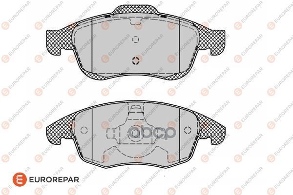 Колодки тормозные PSA BERLINGO 08>/C4 06>/PARTNER 08> пер EUROREPAR арт. 1617272980