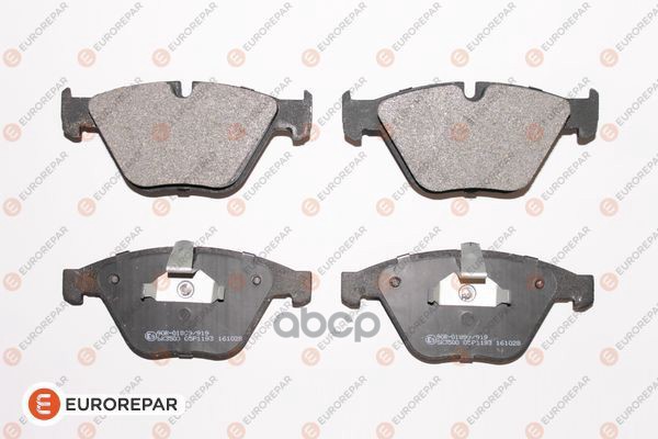 Колодки тормозные BMW 3 05>/3 TOURING 05> 5 TOURING 04> передн. EUROREPAR арт. 1623053380