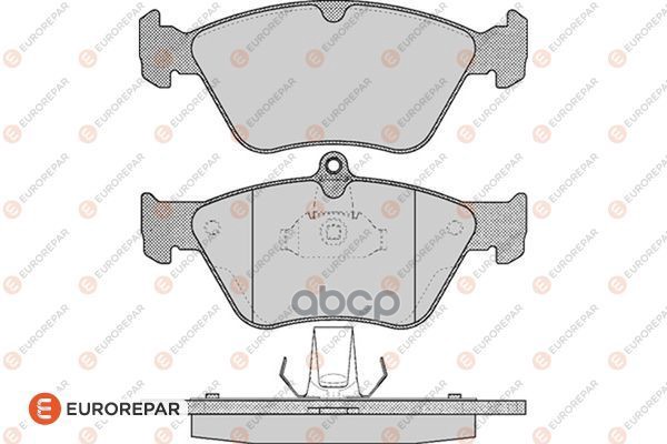 Колодки Тормозные Opel Omega/Vectra/Calibra 2.0I/2.5I 16V/24V 92->Передн. EUROREPAR арт. 1623058280