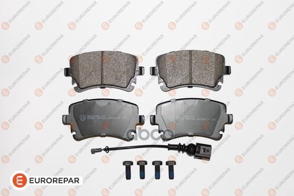 Колодки тормозные VAG TRANSPORTER 1.9TDI-2.5TDI 03> задн. EUROREPAR арт. 1623061680