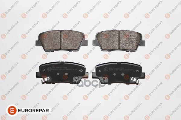 Колодки Тормозные Дисковые | Зад | EUROREPAR арт. 1667812180