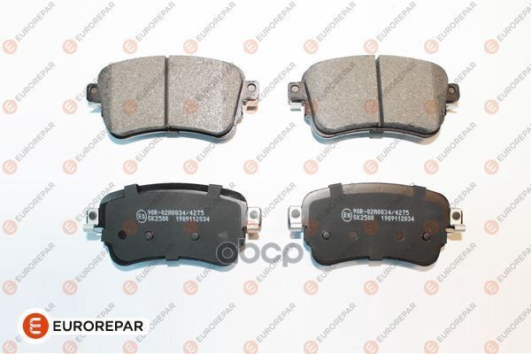 Колодки тормозные PSA JUMPER/ SPACE TOURER /EXPERT/OPEL ZAFIRA 2016> EUROREPAR арт. 1675991880