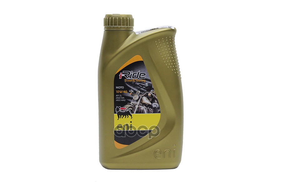 Масло Мотор. Eni I-Ride Moto Sae 4T 10W-40 (1 Л) Eni 8003699008564 Eni арт. 8003699008564