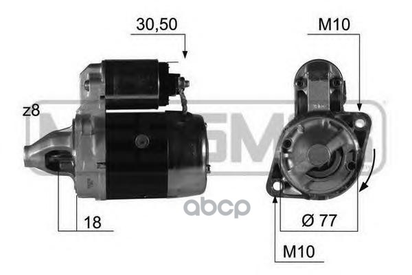 220382 Стартер HYUNDAI ACCENT  KIA RIO Era арт. 220382
