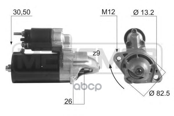 220476 Стартер AUDI A6 2.4/2.8 98-05 1.4kw Era арт. 220476