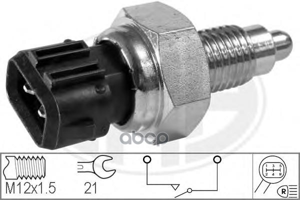 Датчик, включение заднего хода VW GOLF III/IV, T4 Era арт. 330442