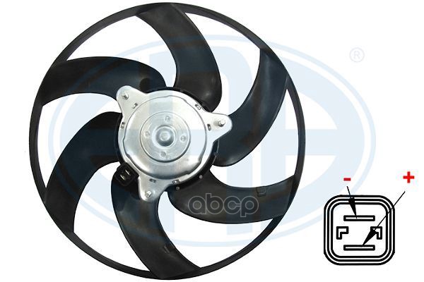 Вентилятор охлаждения радиатора CITROEN C4, PEUGEOT 307 Era арт. 352023