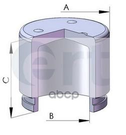 Поршень Тормозного Суппорта D43 H45 Mitsubishi/Peugeot: F Ert арт. 150681-C