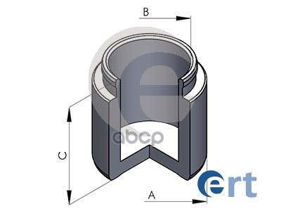 Поршень суппорта Kia Carnival I-II, Pregio, Sorento I (99-) d46mm (KASCO) 151071-C Ert арт. 151071-C