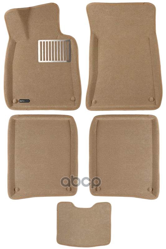 Коврики Салона Текст. 3D Euro-Std Mercedes W222 Maybach (2014-) (Em3d) Np1 Original Lux (Бежевые) Euromat 3D Em3d003521t Euro...