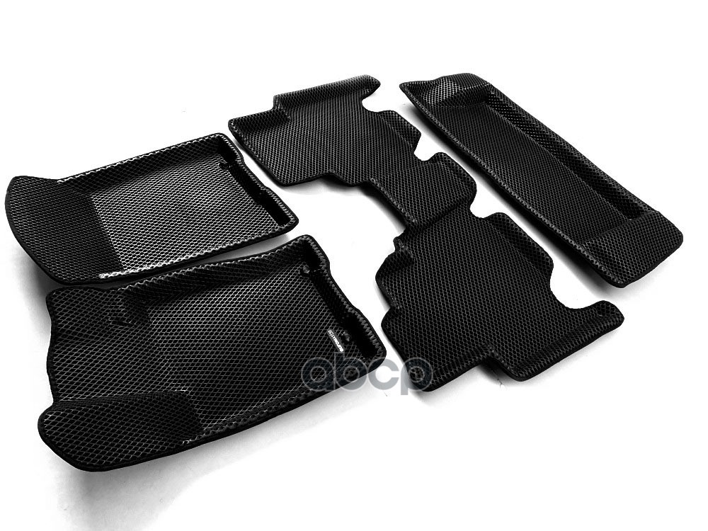 Коврики В Салон Eva 3D Euro-Std Kia Mohave (2009-2020) (3 Ряд) (Черные) Euromat 3D Em3deva-002924 Euromat 3D арт. EM3DEVA-002924