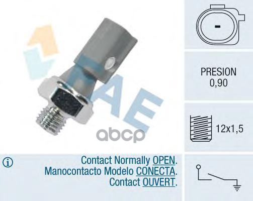 Датчик Давления Масла Vag FAE арт. 12884