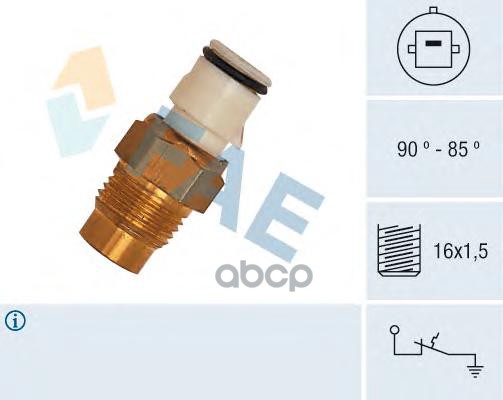 Датчик включения вентилятора FAE арт. 36170