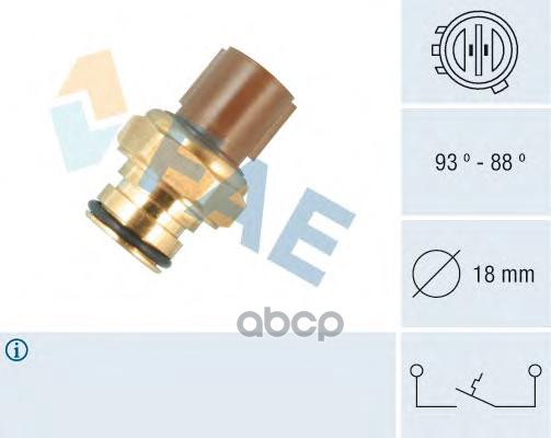 Датчик Включения Вентилятора FAE арт. 36435