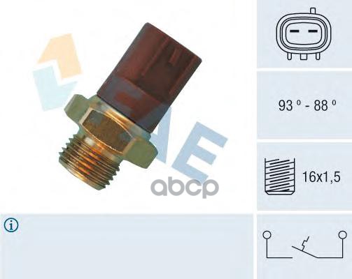 Датчик включения вентилятора FAE арт. 36510