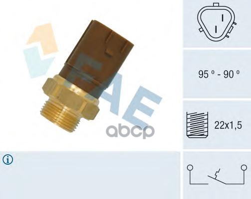 Датчик Включения Вентилятора FAE арт. 36720