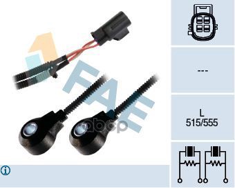 Датчик детонации FAE арт. 60211