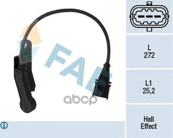 Датчик положения распредвала OPEL 1238425 FAE арт. 79138