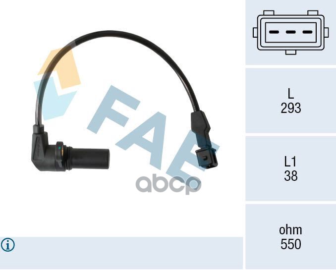Датчик положения коленвала CHEVROLET FAE арт. 79480