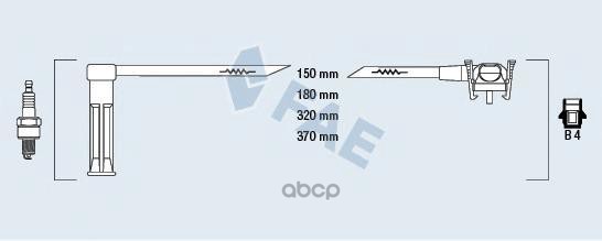 Провода зажигания FAE арт. 85111