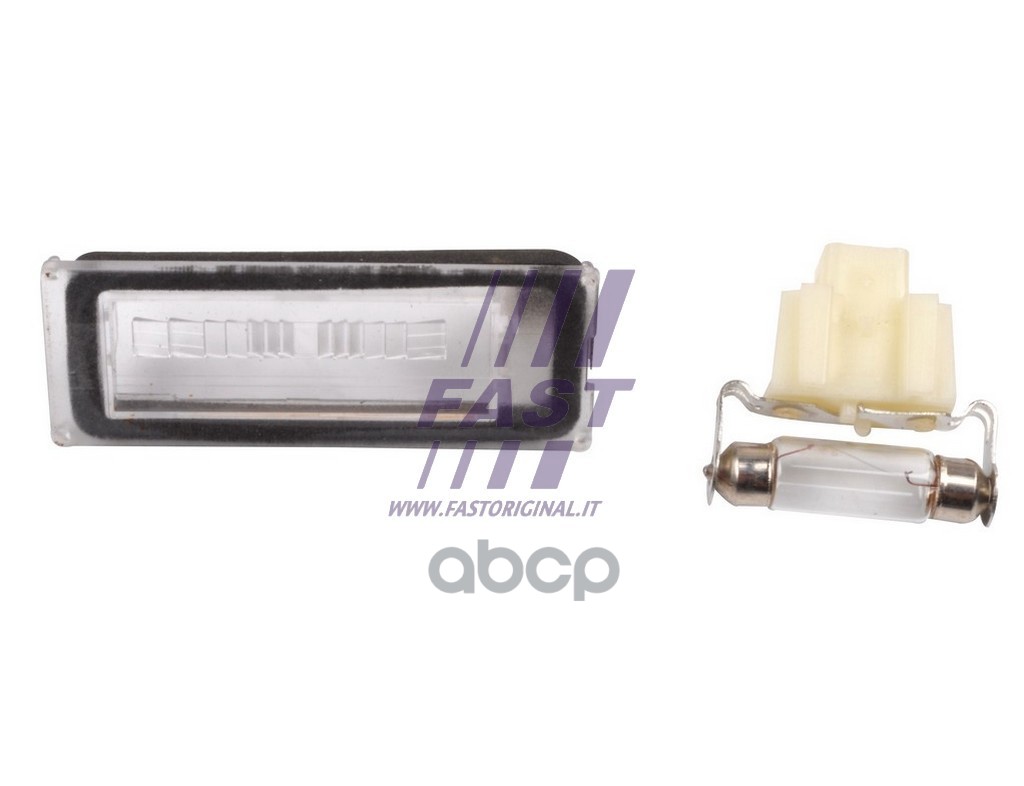 Фонарь освещения номерного знака Ducato (250), PSA Boxer 3, Jumper 3 06- в сборе FT87082 FAST арт. FT87082