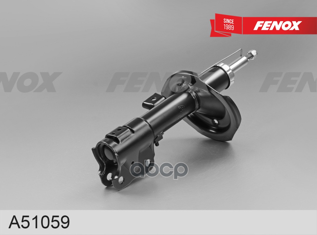 Амортизатор подвески передний левый Mitsubishi Lancer VIII 08- FENOX арт. A51059