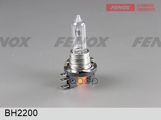 Лампа галогеновая головного света H15 PGJ23T-1 12V 15/55W картон 1шт FENOX арт. BH2200