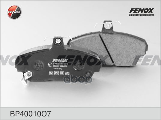 колодки тормозные дисковые FENOX арт. bp40010o7