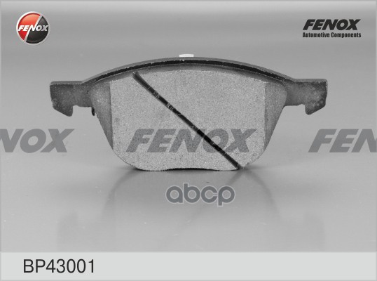 Колодки тормозные дисковые Ford Focus II 04-, Focus III 11-, Kuga 08-, C-MAX 04-, Mazda 3 03-, Mazda FENOX арт. BP43001