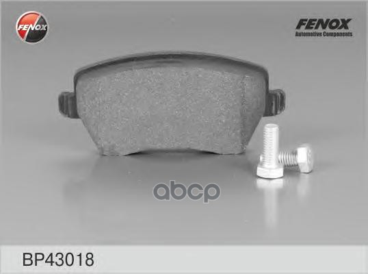 Колодки тормозные дисковые Renault Logan MCV 07-, Clio 05-, Duster 10-, Lada Largus, Vesta, Nissan M FENOX арт. BP43018