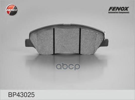 Колодки тормозные дисковые Hyundai Santa Fe 05-, Kia Sorento 09 - FENOX арт. BP43025