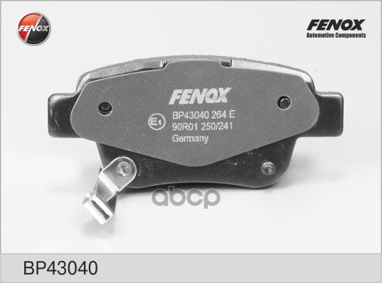 Компл.диск.торм.кол. FENOX арт. bp43040
