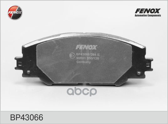 Колодки диск передние Toyota RAV 4 III-IV BP43066 FENOX арт. BP43066