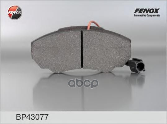 Колодки передние Fiat Ducato 94-02/02- 1500kg, PEUGEOT Boxer 94-02/02 BP43077 FENOX арт. BP43077