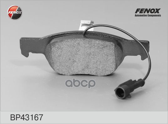 Колодки FORD TRANSIT 91-00 BP43167 FENOX арт. BP43167