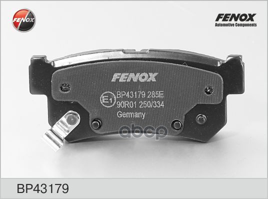 Колодки Диск торм.. FENOX арт. bp43179