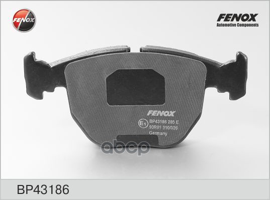 Колодки Диск торм.. FENOX арт. bp43186