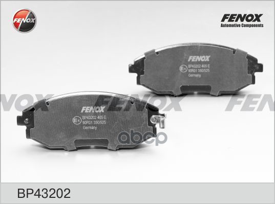 Колодки Диск торм.. FENOX арт. bp43202