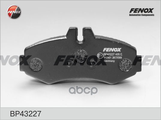 Колодки тормозные дисковые Mercedes-Benz 638, Vito 108CDI 114 98- FENOX арт. BP43227