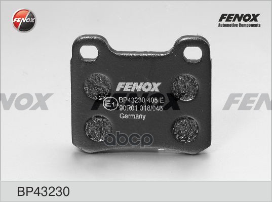Колодки Диск торм.. FENOX арт. bp43230