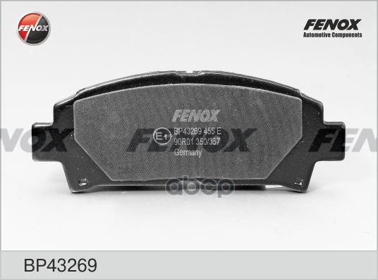 Колодки Тормозные Передние Fenox Bp43269 FENOX арт. BP43269