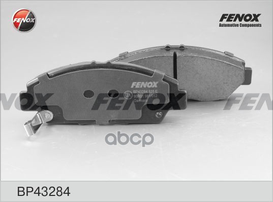 Колодки Тормозные Дисковые | Перед Прав/Лев | FENOX арт. BP43284