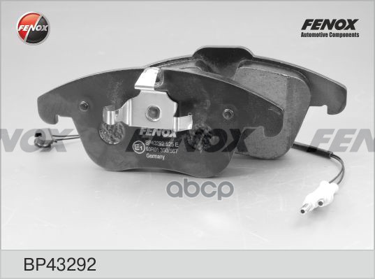 Колодки тормозные передние FENOX BP43292 FENOX арт. BP43292